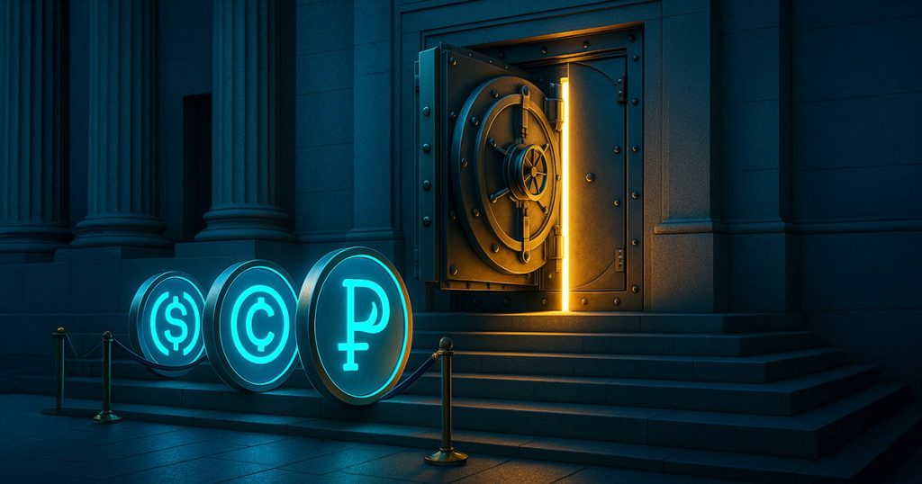 Fed opens a narrow payments door to stablecoin issuers, Arthur Hayes warns of bank fallout