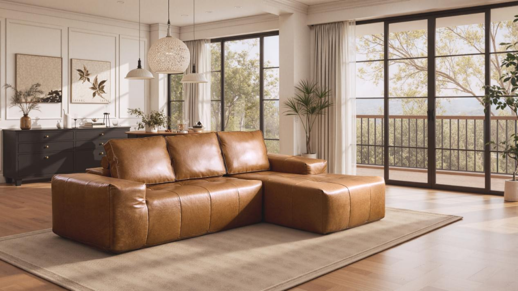 OVIOS Unveils the 114-Inch Cloud Sectional Sofa: A Blend of Luxury, Comfort, and Everyday Versatility OVIOS