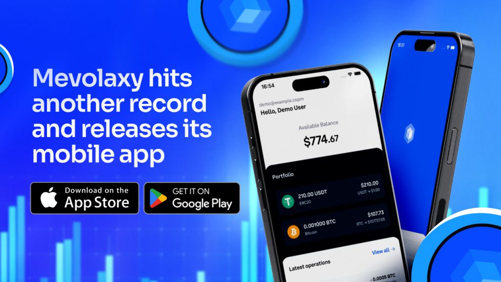 Mevolaxy Launches Mobile App And Announces Record Payouts Mevolaxy Launches Mobile App And Announces Record Payouts