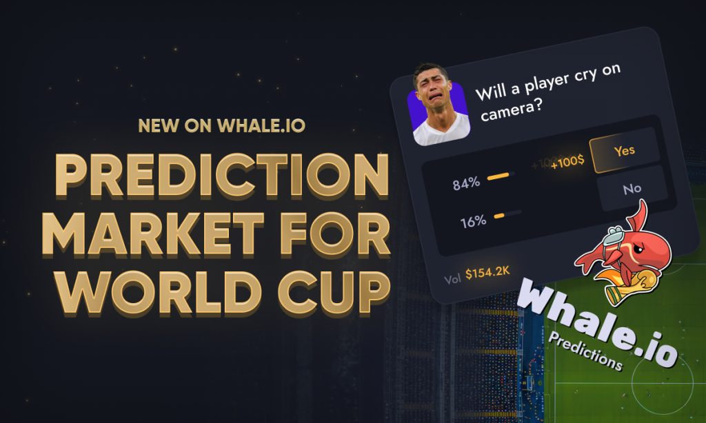 World Cup 2026 Prediction Markets Now Live On Whale.io With $90K In Prizes World Cup 2026 Prediction Markets Now Live On Whale.io With $90K In Prizes