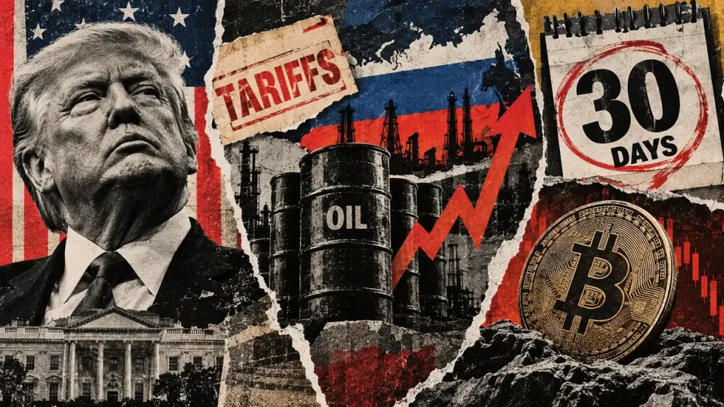Bitcoin faces an October 18 test as Trump prepares new Russia tariffs Bitcoin faces an October 18 test as Trump prepares new Russia tariffs