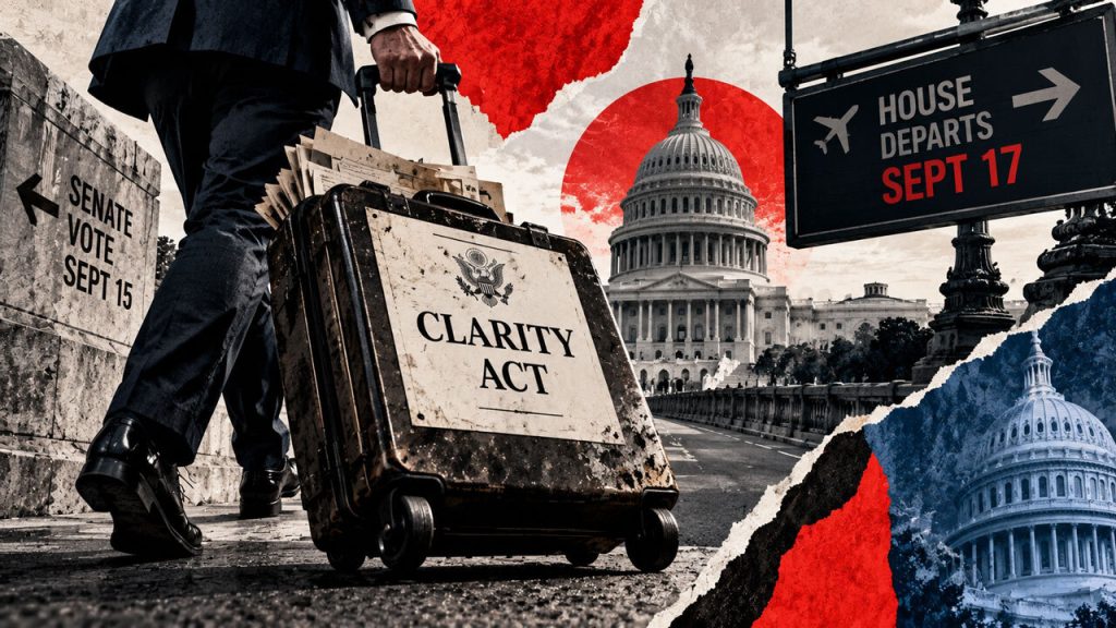 CLARITY Act's midterm path just collapsed to a two-day window