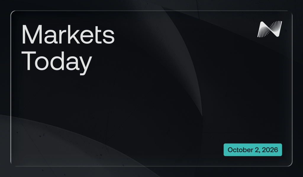 Markets Today – October 2, 2026 Bitcoin logo